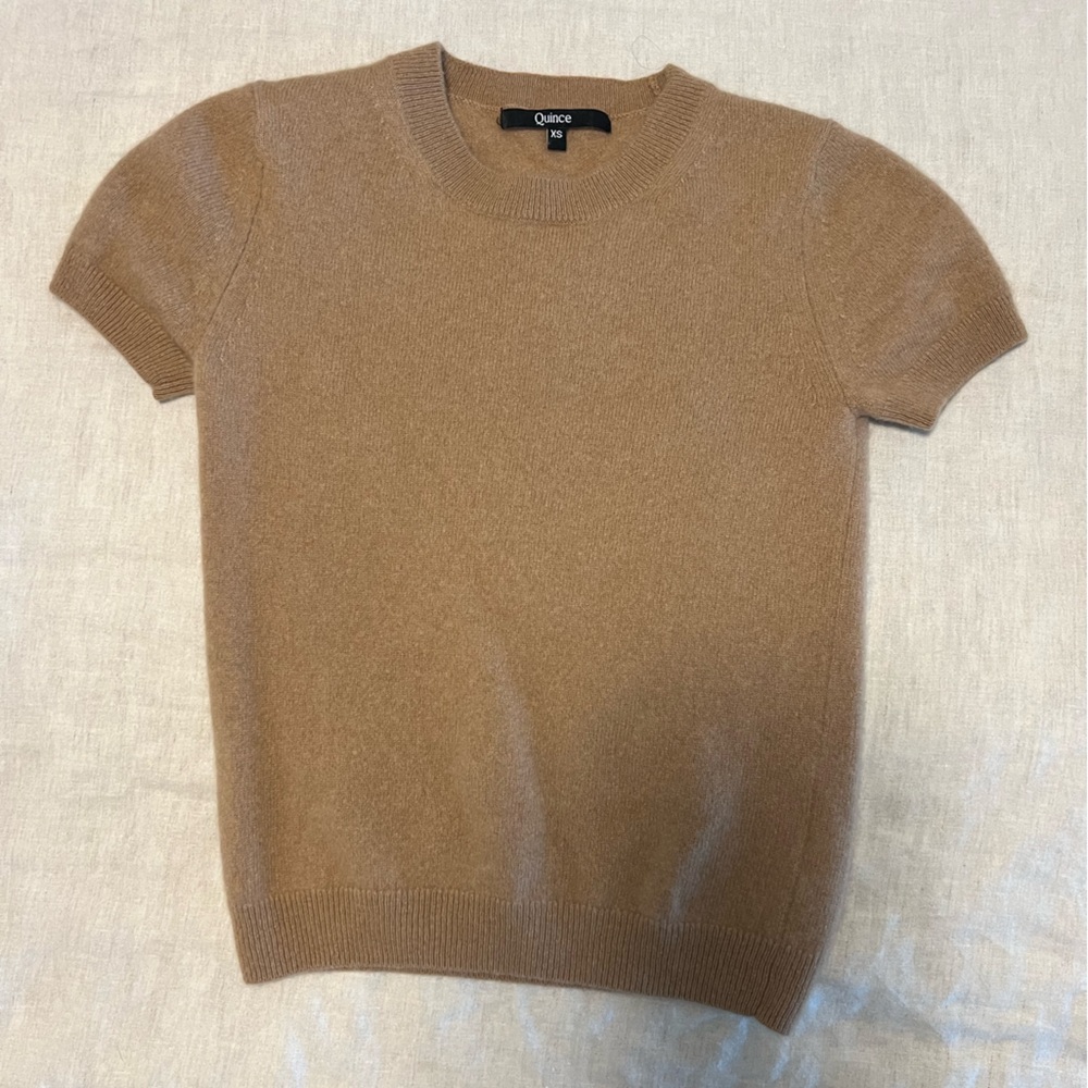 Quince Mongolian Cashmere Tee